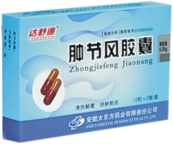 腫節(jié)風膠囊（鄭州藥交會展位號2F-029） 